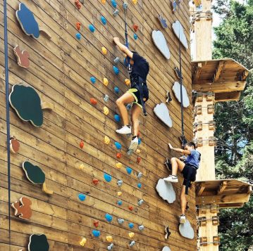 Photo activités parc accrobranche Escalade Caen