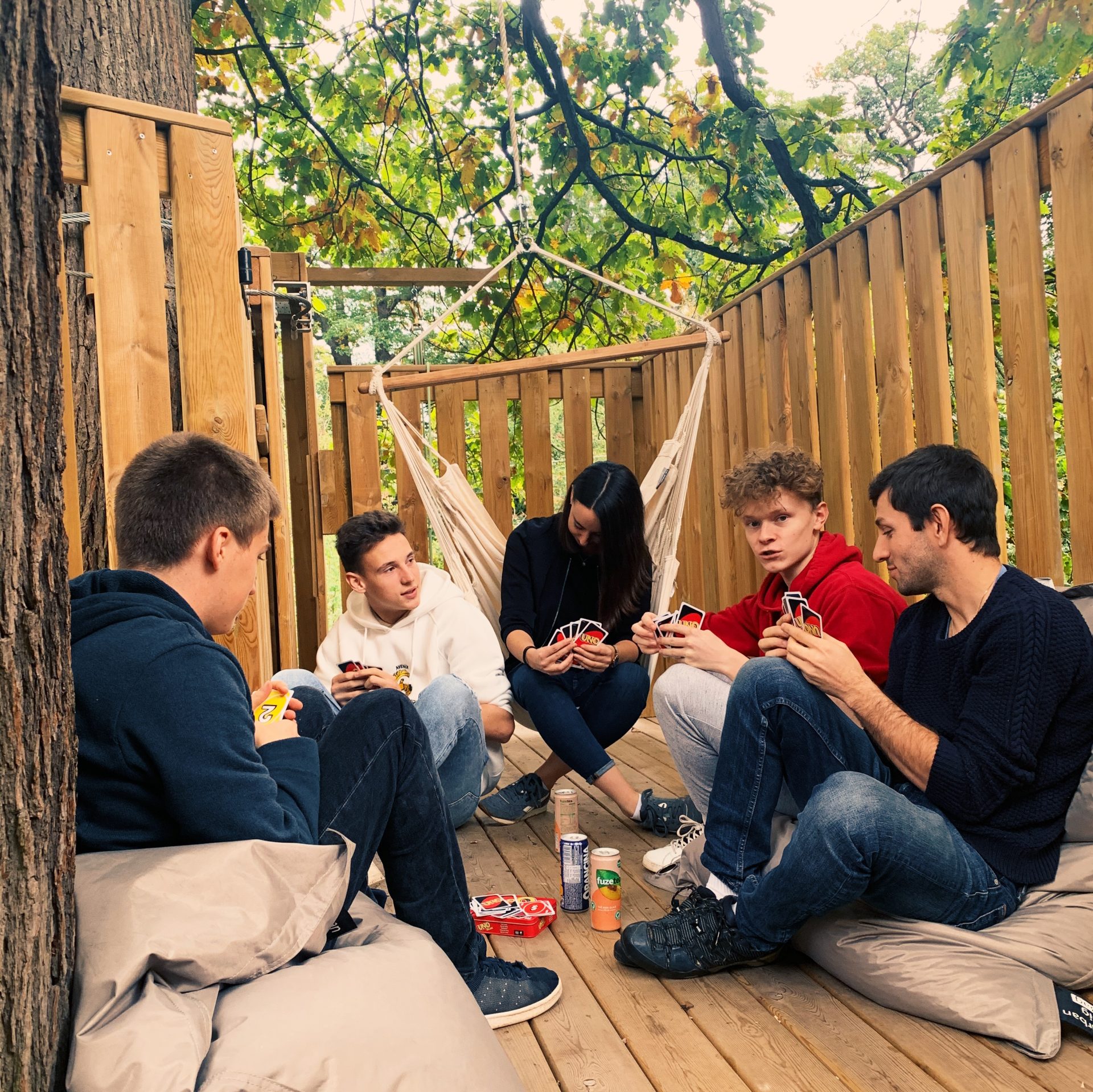 Bar dans les arbres AccroCamp
