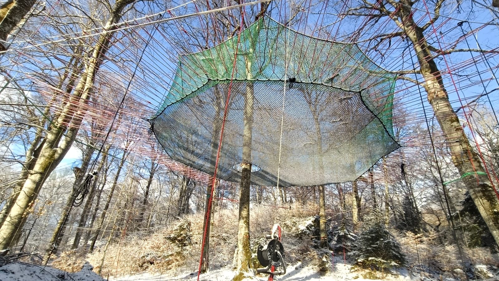 Photo activités parc accrobranche Parcours filets Fort de Tamié (73)