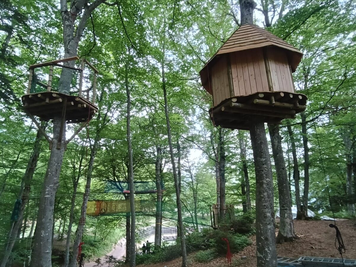 cabane fort de tamie parcours filet