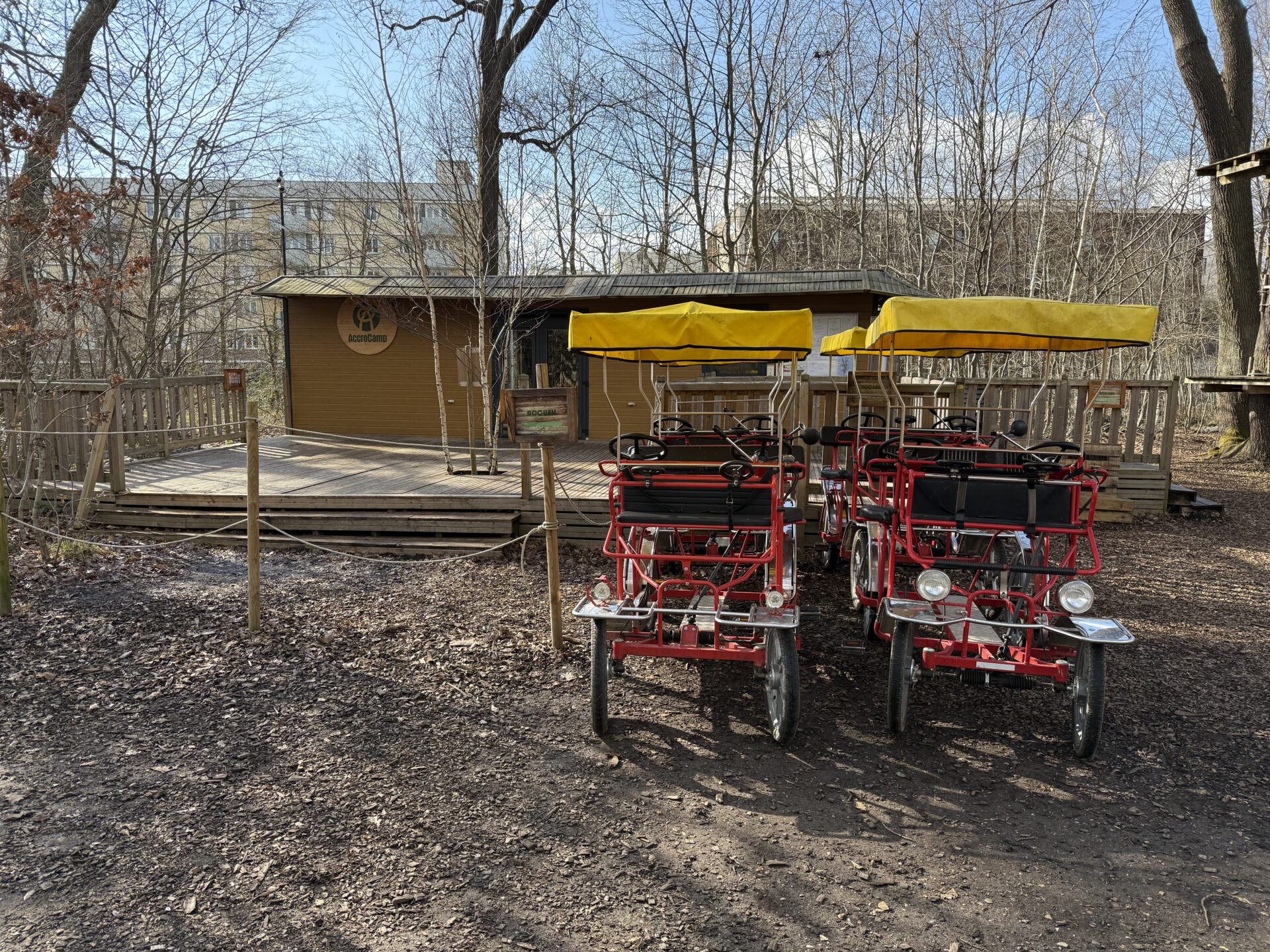 Photo activités parc accrobranche Rosalies
